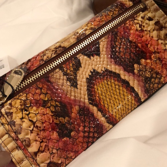 BRAHMIN GEORGINA MULTI BRIDGEPORT BAG with ADY WALLET NWT - Picture 13 of 16